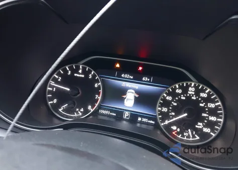 2016 Nissan Maxima 3.5S z USA, uszkodzony, nr VIN 1N4AA6AP5GC384940